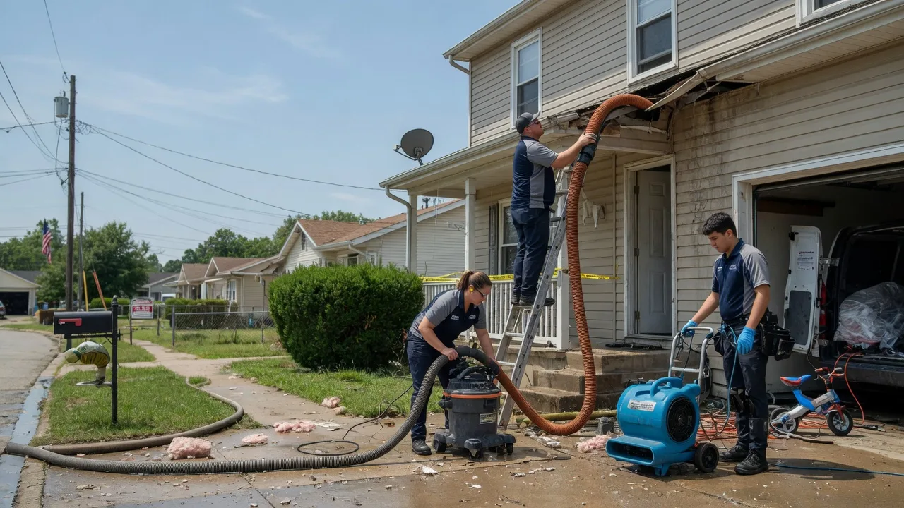 Water Damage Restoration in Trenton, IL near me